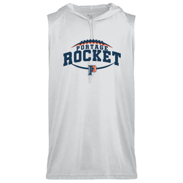 Men's B-Core Sleeveless Hooded T-Shirt Thumbnail